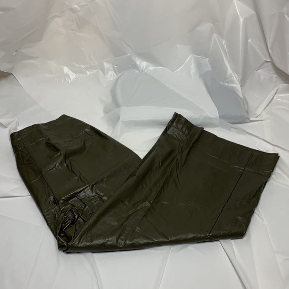 WOMEN’S Prologue Deep sea Green Rayon wide leg Pants Size 2 - Picture 3 of 10